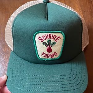 NBC The Office Dwight Schrute Farms Snapback Trucker Hat NWT